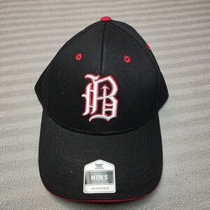 Black and Red Adjustable Cap Birmingham Barons